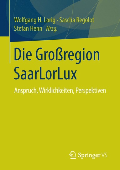 bokomslag Die Großregion SaarLorLux