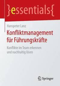 bokomslag Konfliktmanagement für Führungskräfte