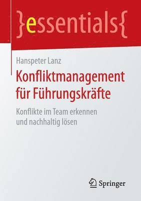 bokomslag Konfliktmanagement für Führungskräfte