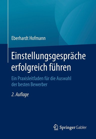 bokomslag Einstellungsgesprche erfolgreich fhren