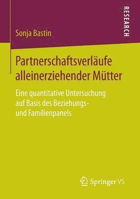 bokomslag Partnerschaftsverlufe alleinerziehender Mtter