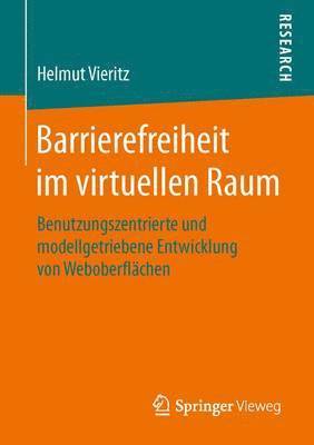 bokomslag Barrierefreiheit im virtuellen Raum