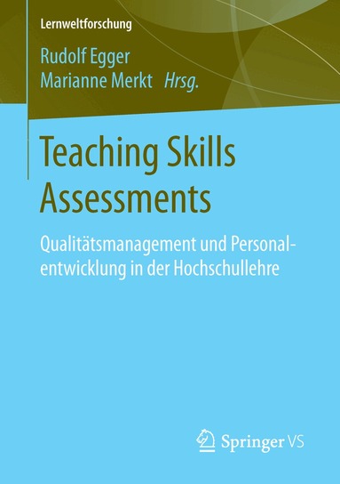 Rudolf Egger, Marianne Merkt - Teaching Skills Assessments, Häftad