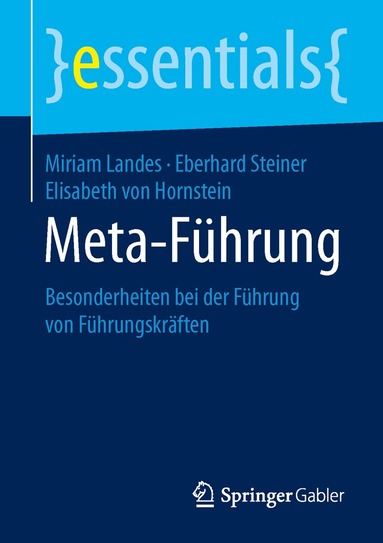 Miriam Landes, Eberhard Steiner, Elisabeth von Hornstein - Meta-Führung, Häftad