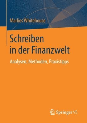 bokomslag Schreiben in der Finanzwelt