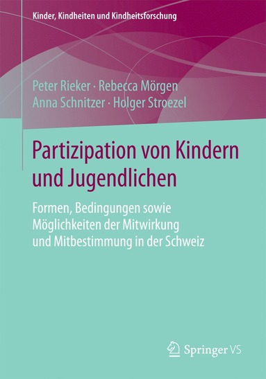 bokomslag Partizipation von Kindern und Jugendlichen