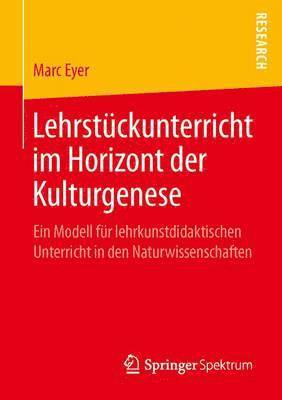 bokomslag Lehrstückunterricht im Horizont der Kulturgenese