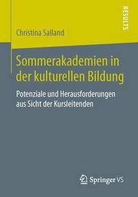 bokomslag Sommerakademien in der kulturellen Bildung