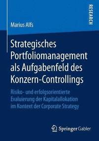 bokomslag Strategisches Portfoliomanagement als Aufgabenfeld des Konzern-Controllings