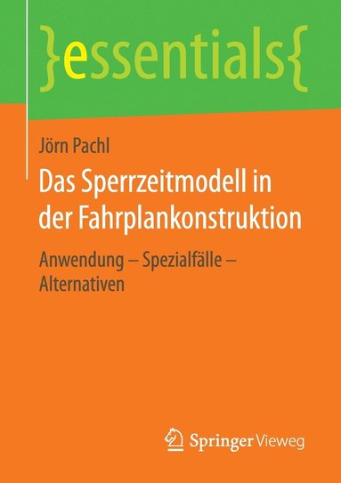 bokomslag Das Sperrzeitmodell in der Fahrplankonstruktion