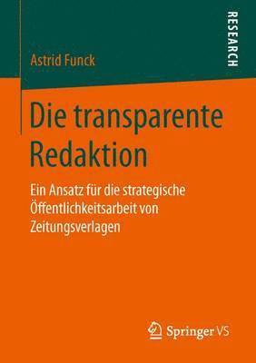 bokomslag Die transparente Redaktion