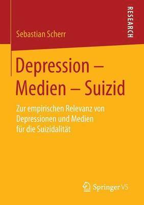 bokomslag Depression - Medien - Suizid