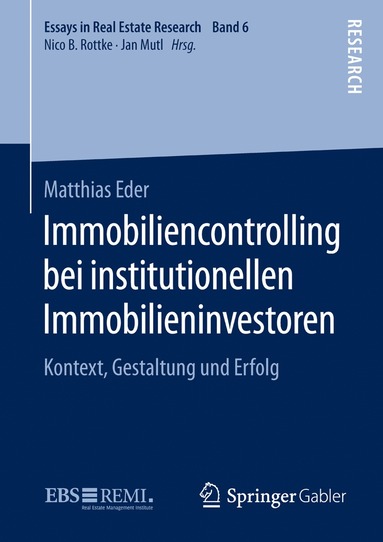 bokomslag Immobiliencontrolling bei institutionellen Immobilieninvestoren