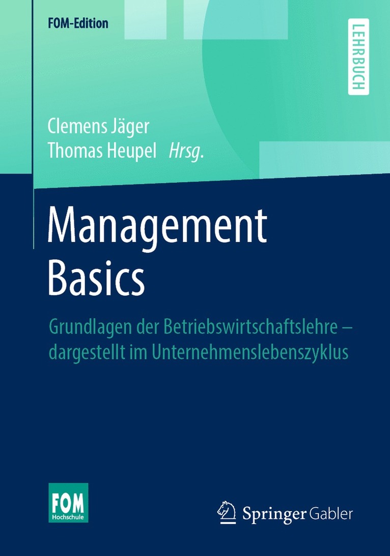 Clemens Jäger, Thomas Heupel - Management Basics, Häftad