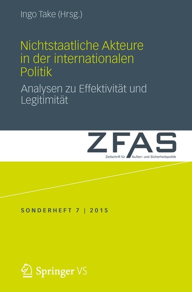 Ingo Take - Nichtstaatliche Akteure in der internationalen Politik, Häftad