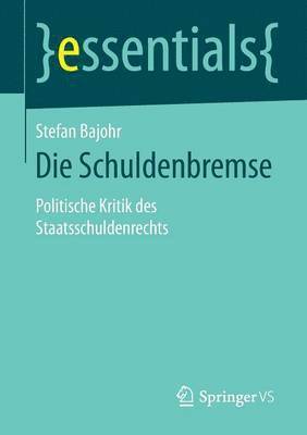 Die Schuldenbremse 1