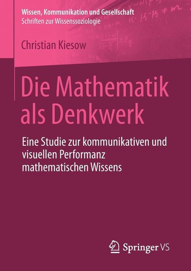 bokomslag Die Mathematik als Denkwerk