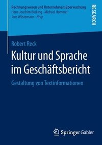 bokomslag Kultur und Sprache im Geschftsbericht