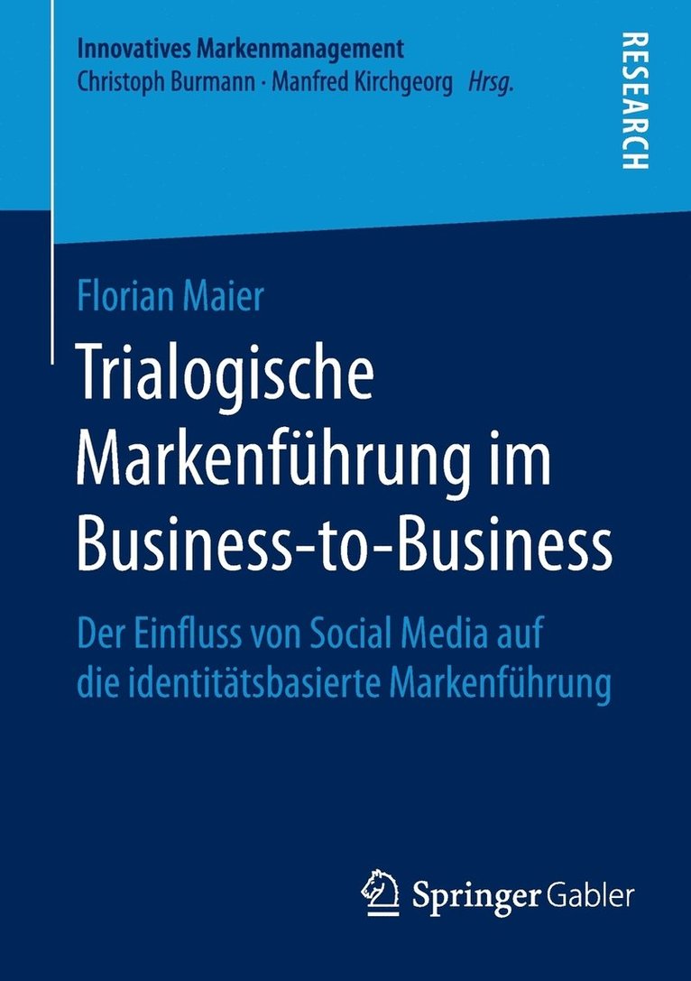 Trialogische Markenfhrung im Business-to-Business 1