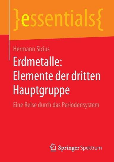 bokomslag Erdmetalle: Elemente der dritten Hauptgruppe