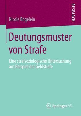 bokomslag Deutungsmuster von Strafe