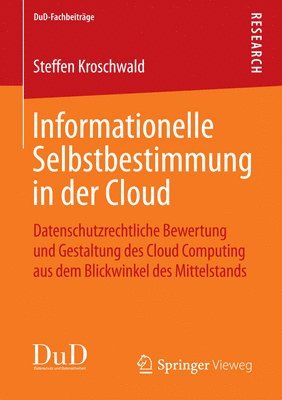 bokomslag Informationelle Selbstbestimmung in der Cloud