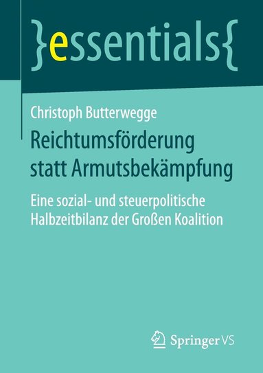 bokomslag Reichtumsfrderung statt Armutsbekmpfung