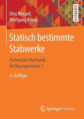 bokomslag Statisch bestimmte Stabwerke