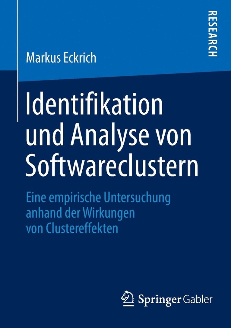 Identifikation und Analyse von Softwareclustern 1