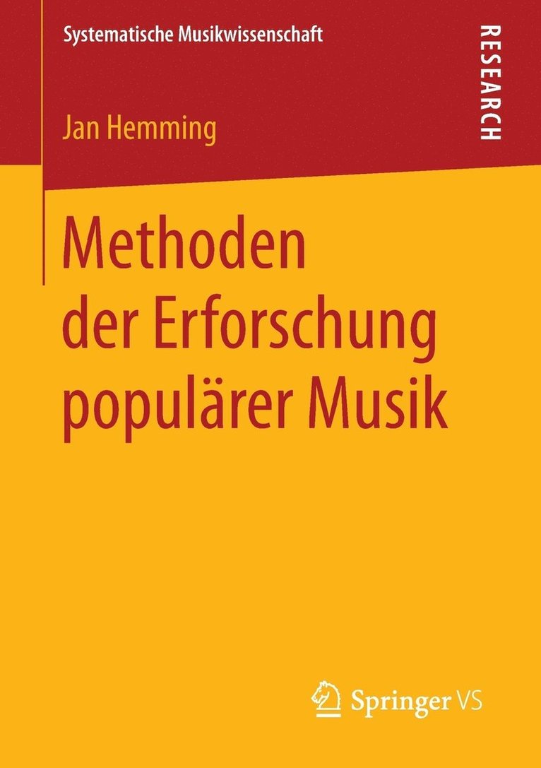 Methoden der Erforschung populrer Musik 1