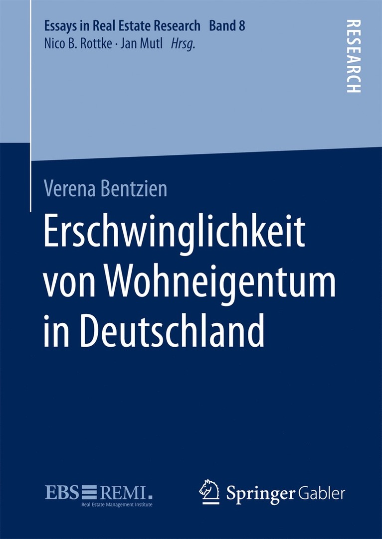 Erschwinglichkeit von Wohneigentum in Deutschland 1