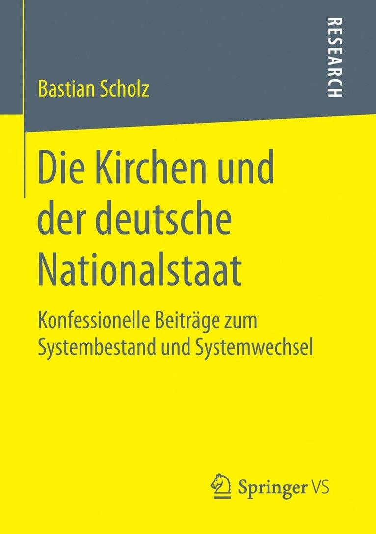 Die Kirchen und der deutsche Nationalstaat 1