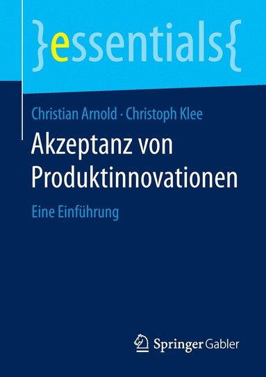 bokomslag Akzeptanz von Produktinnovationen