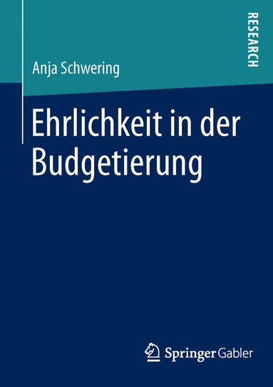 bokomslag Ehrlichkeit in der Budgetierung