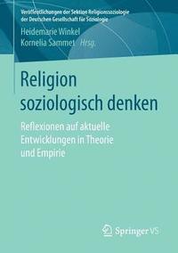 bokomslag Religion soziologisch denken