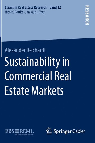 bokomslag Sustainability in Commercial Real Estate Markets