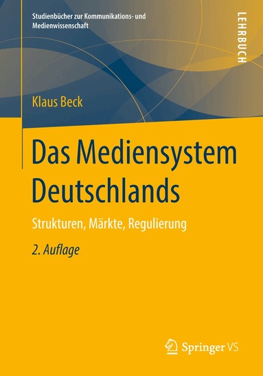 Klaus Beck - Das Mediensystem Deutschlands, Häftad