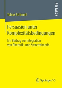 bokomslag Persuasion unter Komplexitätsbedingungen