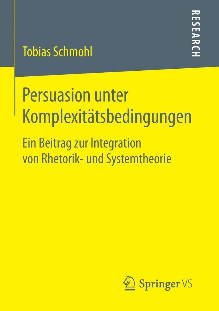 Persuasion unter Komplexittsbedingungen 1