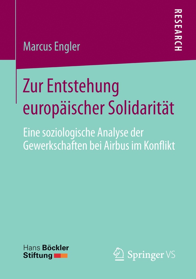 Marcus Engler - Zur Entstehung europäischer Solidarität, Häftad