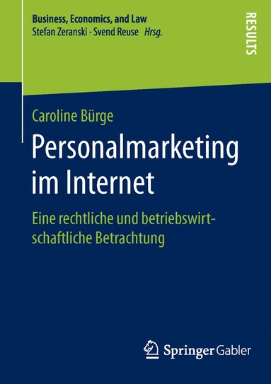 bokomslag Personalmarketing im Internet