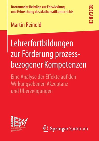 bokomslag Lehrerfortbildungen zur Frderung prozessbezogener Kompetenzen