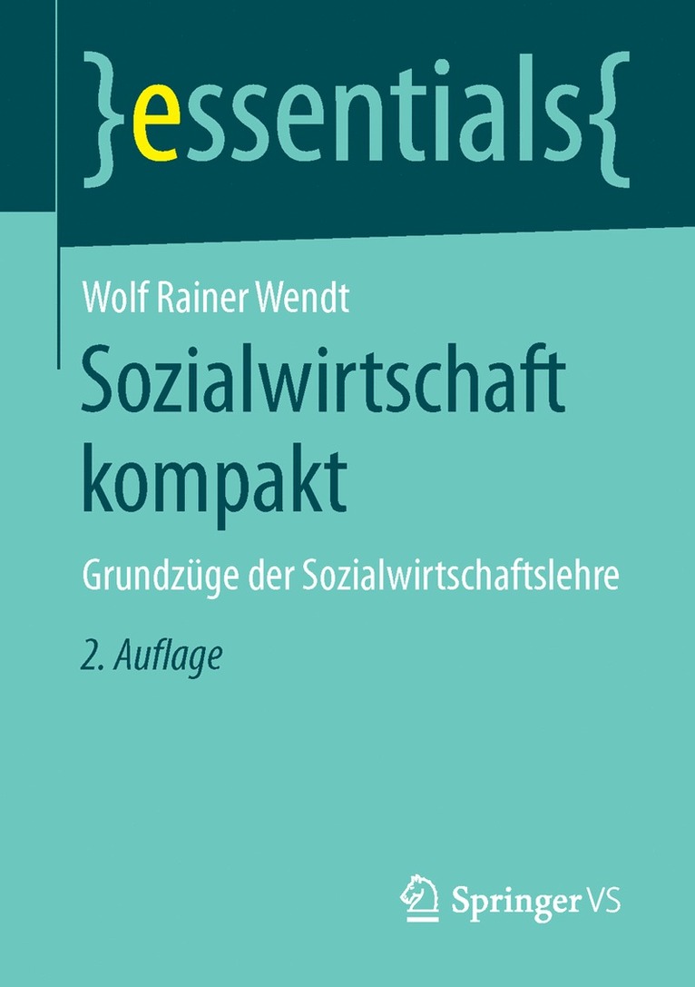 Wolf Rainer Wendt - Sozialwirtschaft kompakt, Häftad