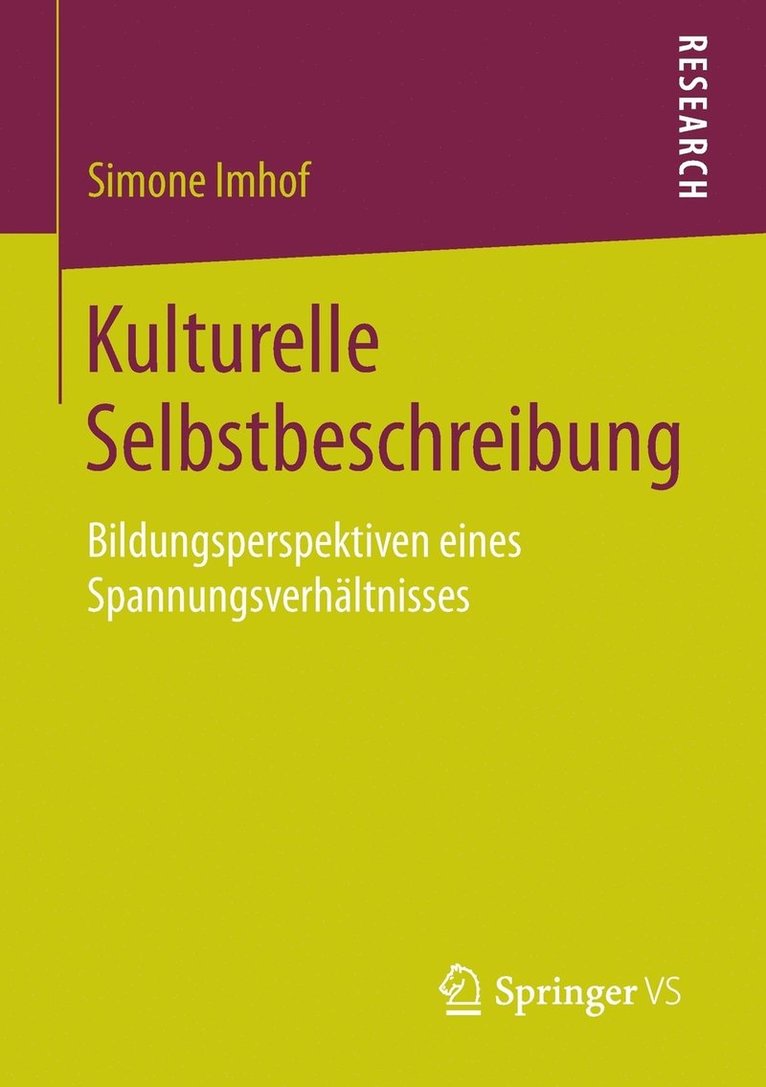 Kulturelle Selbstbeschreibung 1