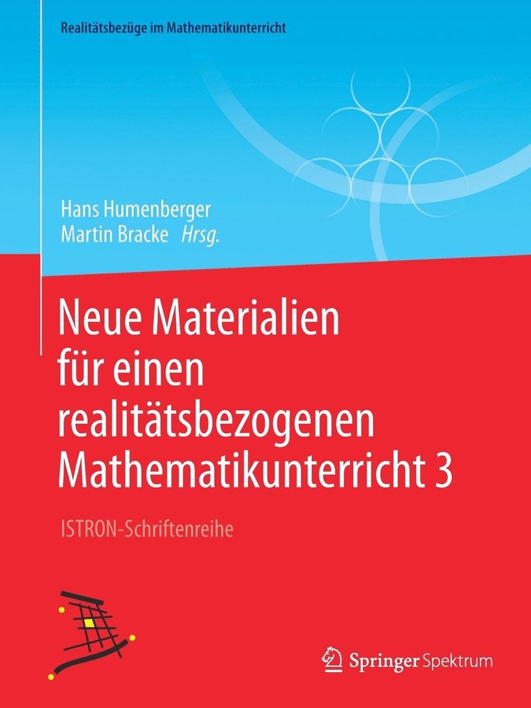 Neue Materialien fr einen realittsbezogenen Mathematikunterricht 3 1