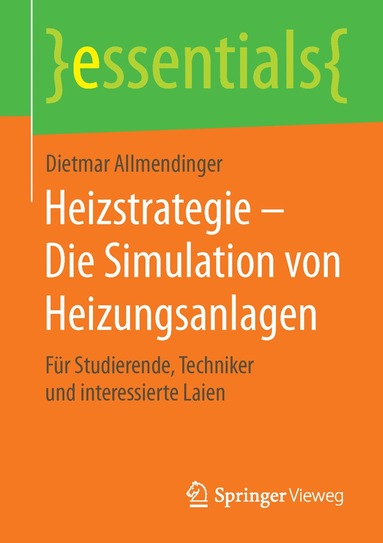 bokomslag Heizstrategie  Die Simulation von Heizungsanlagen