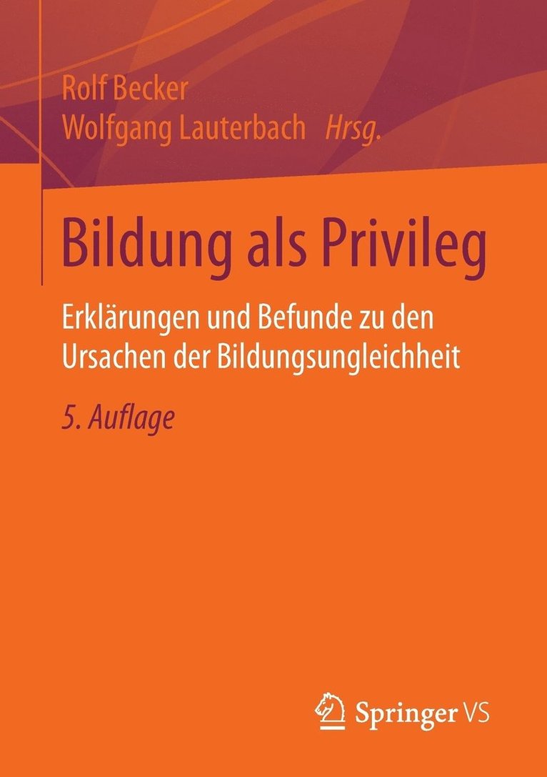 Bildung als Privileg 1