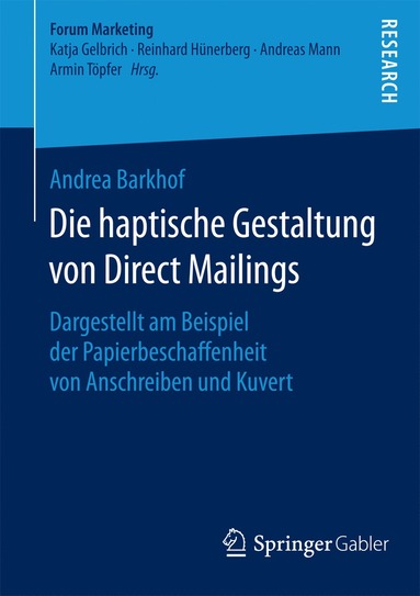 bokomslag Die haptische Gestaltung von Direct Mailings