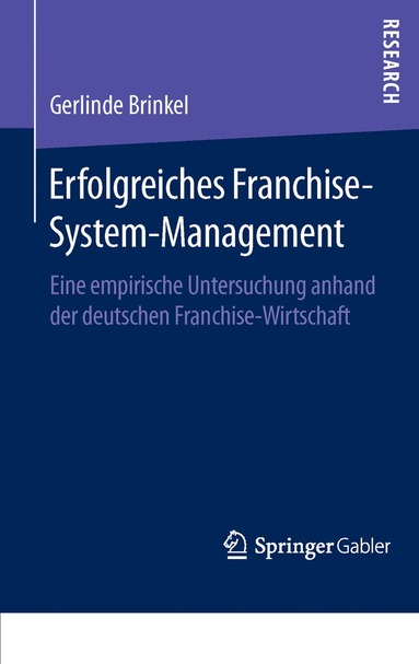 bokomslag Erfolgreiches Franchise-System-Management