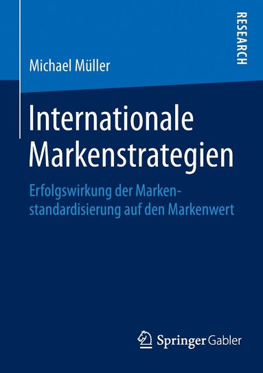 bokomslag Internationale Markenstrategien
